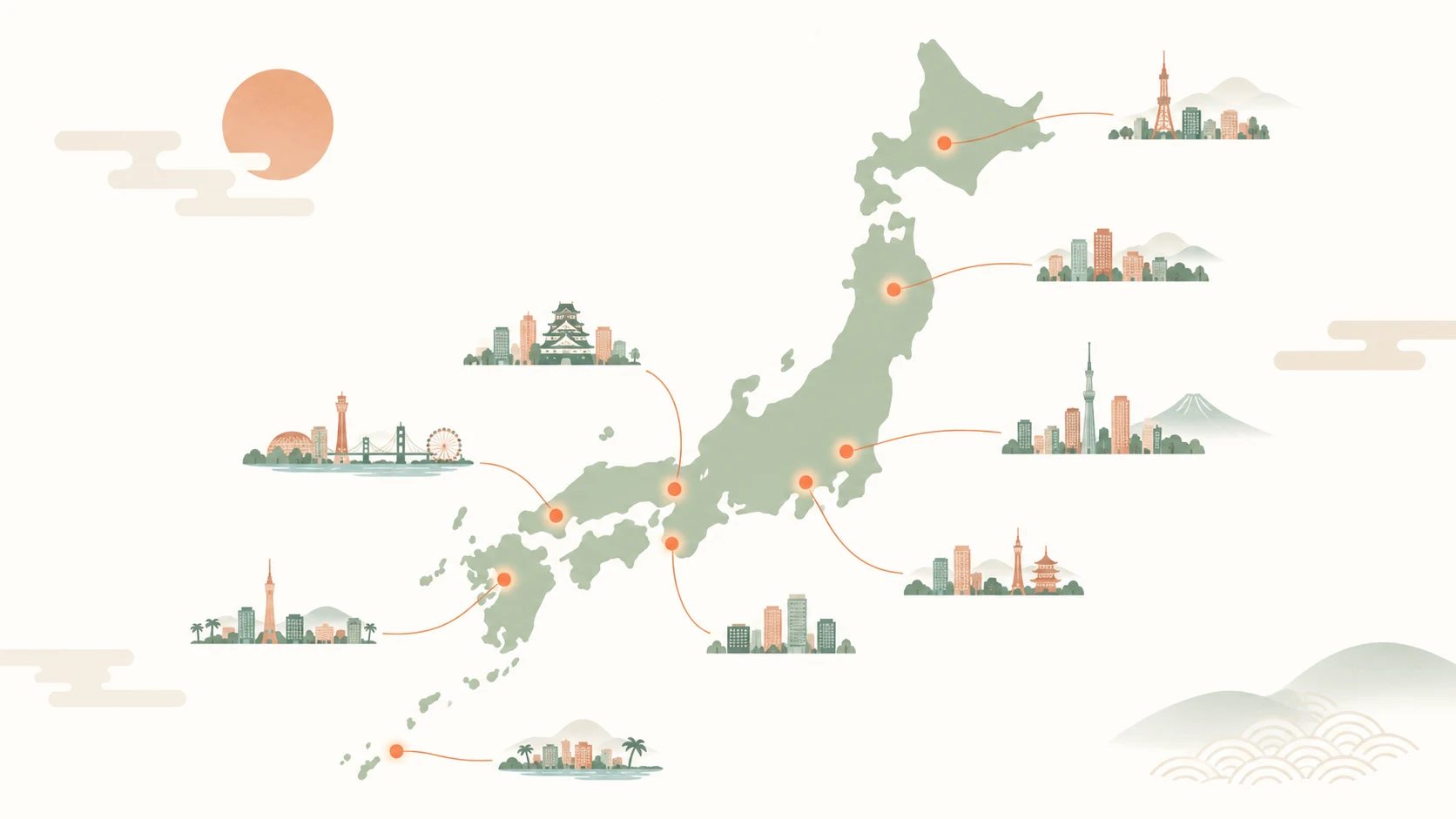 北海道から沖縄まで、9都市の時給相場を調査した